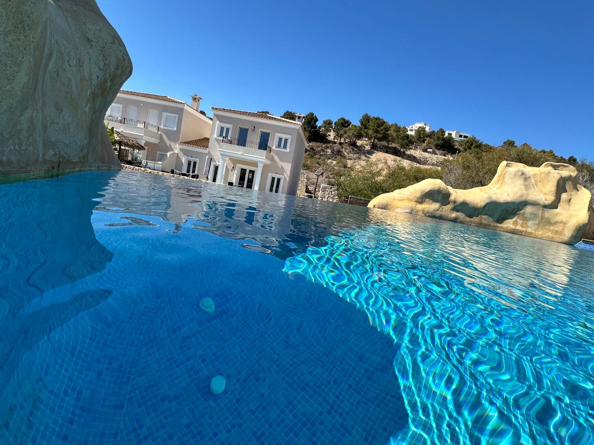 Cala-Azul Y Jacuzzi Villa Calpe Bagian luar foto